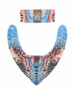 Camilla EBoutique (US) BABIES HEADBAND AND BIB SET LOVE ON THE WING Up To 30% Off