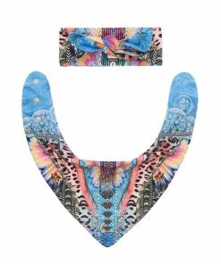 Camilla EBoutique (US) BABIES HEADBAND AND BIB SET LOVE ON THE WING Up To 30% Off