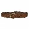 Camilla EBoutique (US) WOVEN LEATHER BELT TAN