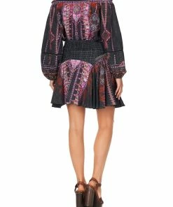 Camilla EBoutique (US) MINI SKIRT WITH SHAPED YOKE MINA MINA Up To 40% Off