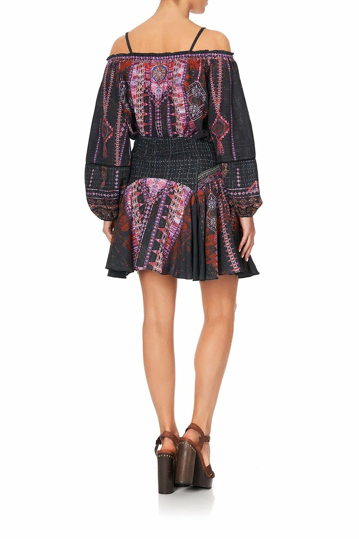 Camilla EBoutique (US) MINI SKIRT WITH SHAPED YOKE MINA MINA Up To 40% Off