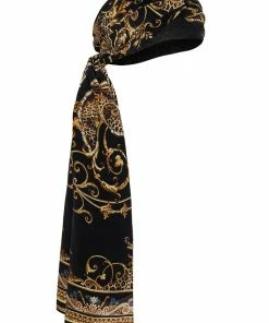 Camilla EBoutique (US) KNITTED HEADBAND WITH SILK SCARF STUDIO 54