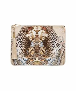 Camilla EBoutique (US) SMALL CANVAS CLUTCH FOREVER FOREVER Up To 30% Off