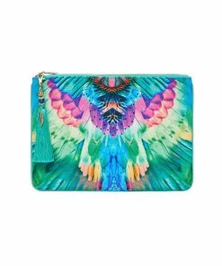 Camilla EBoutique (US) Up To 30% Off SMALL CANVAS CLUTCH MOTHER XANADU