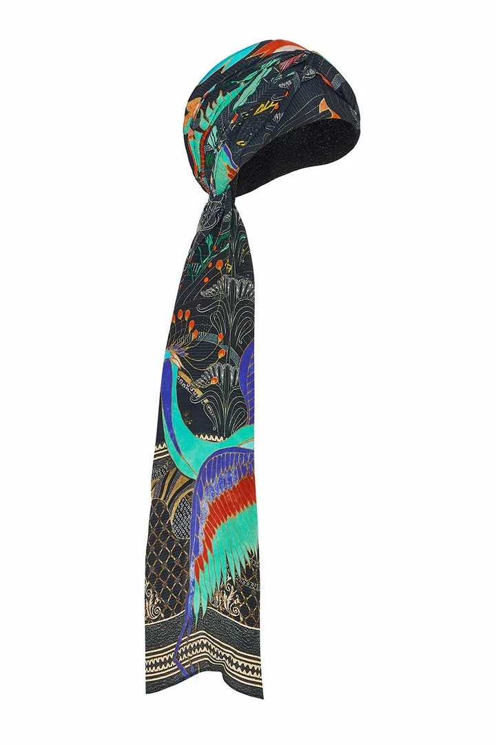 Camilla EBoutique (US) Up To 40% Off KNITTED HEADBAND WITH SILK SCARF WISE WINGS