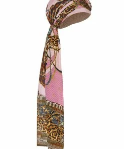 Camilla EBoutique (US) KNITTED HEADBAND WITH SILK SCARF ZIBA ZIBA