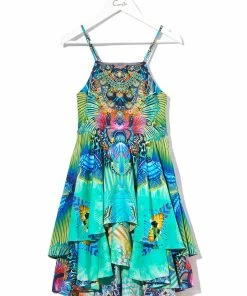 Camilla EBoutique (US) KIDS TIERED DRESS REEF WARRIOR