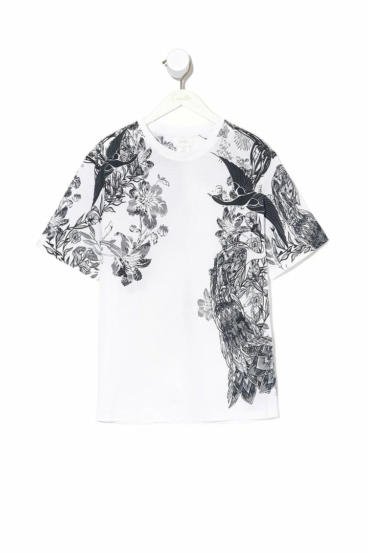 Camilla EBoutique (US) ROUND NECK T SHIRT SILVER LININGS Up To 40% Off