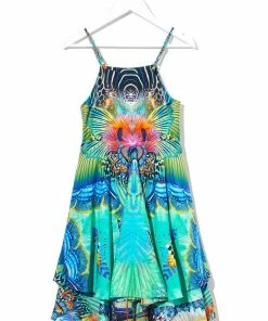 Camilla EBoutique (US) KIDS TIERED DRESS REEF WARRIOR