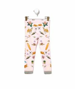 Camilla EBoutique (US) KIDS LEGGING WITH ELASTIC WAIST OVER THE RAINBOW