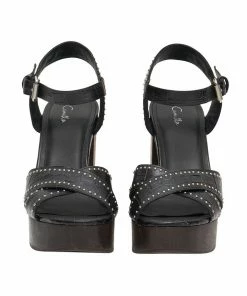 Camilla EBoutique (US) Up To 30% Off CROC PLATFORM SOLID BLACK