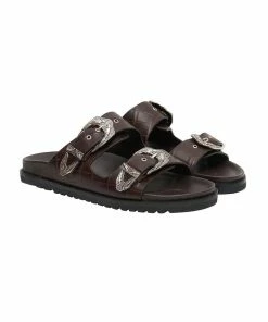 Camilla EBoutique (US) OUTBACK SLIDE DARK BROWN