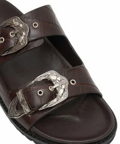 Camilla EBoutique (US) OUTBACK SLIDE DARK BROWN