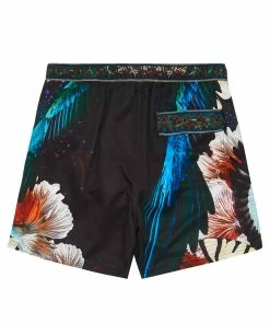 Camilla EBoutique (US) ELASTIC WAIST BOARDSHORT NIGHT FLIGHT Up To 30% Off