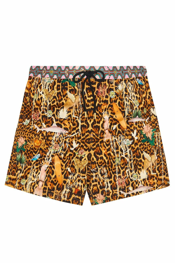 Camilla EBoutique (US) ELASTIC WAIST BOARDSHORT FAUNA ELECTRO Up To 30% Off