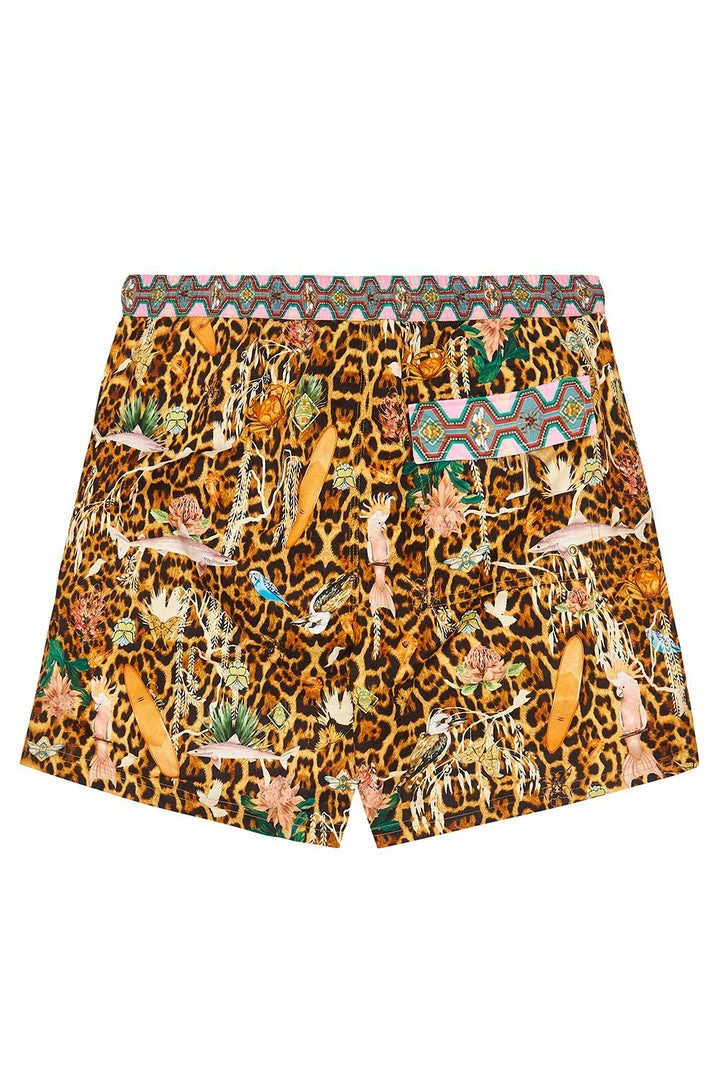 Camilla EBoutique (US) ELASTIC WAIST BOARDSHORT FAUNA ELECTRO Up To 30% Off