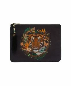 Camilla EBoutique (US) Up To 40% Off SMALL CANVAS CLUTCH 1904 PLACEMENTS