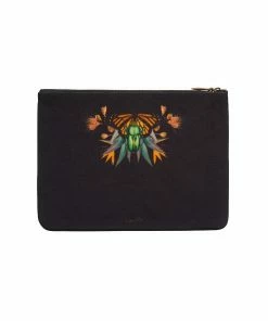 Camilla EBoutique (US) Up To 40% Off SMALL CANVAS CLUTCH 1904 PLACEMENTS