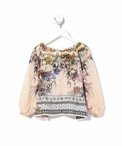 Camilla EBoutique (US) KIDS RELAXED FIT BLOUSE KINDRED SKIES Up To 40% Off