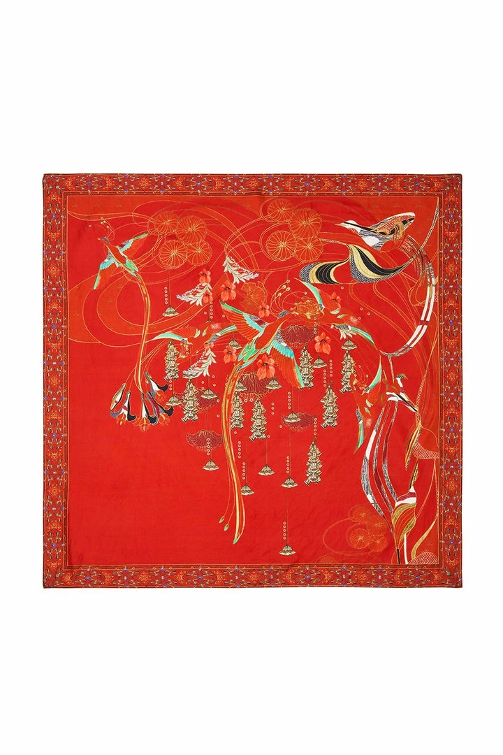 Camilla EBoutique (US) Up To 30% Off LARGE SQUARE SCARF FORBIDDEN FRUIT