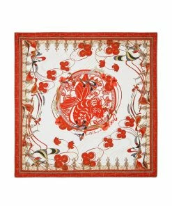 Camilla EBoutique (US) LARGE SQUARE SCARF SOLID RED