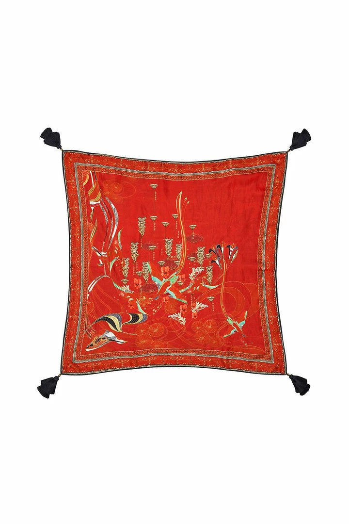 Camilla EBoutique (US) LARGE SQUARE CUSHION FORBIDDEN FRUIT Up To 30% Off