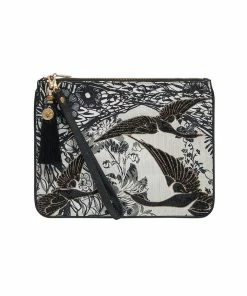 Camilla EBoutique (US) Up To 30% Off ZIP TOP CLUTCH SILVER LININGS