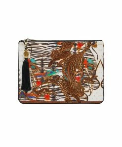 Camilla EBoutique (US) Up To 40% Off SMALL CANVAS CLUTCH COSMIC CONFLICT