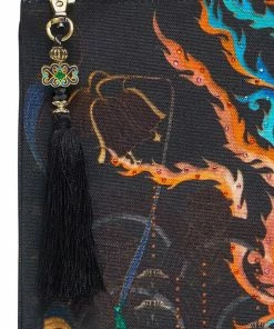 Camilla EBoutique (US) Up To 40% Off SMALL CANVAS CLUTCH WISE WINGS