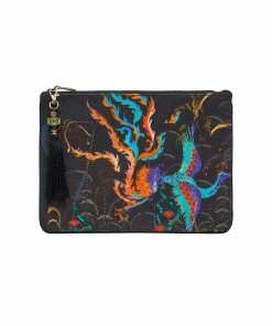 Camilla EBoutique (US) Up To 40% Off SMALL CANVAS CLUTCH WISE WINGS
