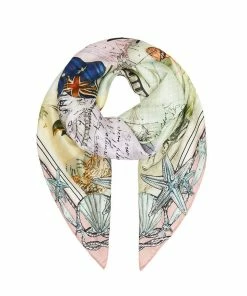 Camilla EBoutique (US) LARGE SQUARE SCARF POSTCARDS FROM THEN Up To 30% Off