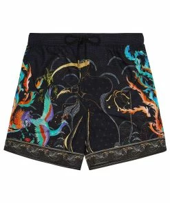 Camilla EBoutique (US) ELASTIC WAIST BOARDSHORT WISE WINGS Up To 30% Off