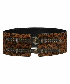 Camilla EBoutique (US) WIDE DOUBLE BUCKLE BELT FIRE AT NIGHT