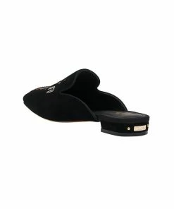 Camilla EBoutique (US) Up To 40% Off SQUARE TOE SLIPPER SOLID BLACK