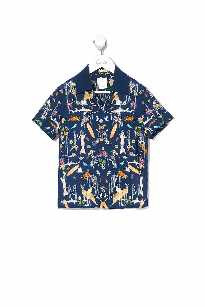 Camilla EBoutique (US) Up To 30% Off BOYS SHORT SLEEVE SHIRT DESERT DANCE