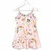 Camilla EBoutique (US) KIDS BUTTON THROUGH FRILL DRESS OVER THE RAINBOW