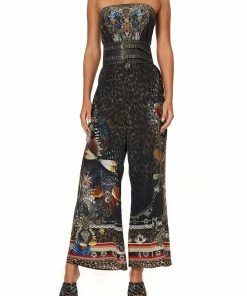 Camilla EBoutique (US) WIDE DOUBLE BUCKLE BELT SOLID BLACK Accessories