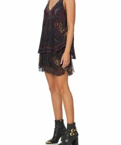 Camilla EBoutique (US) V NECK CAMI THE SMOKING LOUNGE Sale Clothing