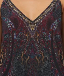 Camilla EBoutique (US) V NECK CAMI THE SMOKING LOUNGE Sale Clothing