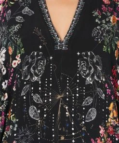 Camilla EBoutique (US) JERSEY SHORT KAFTAN WITH CURVED HEM TO THE GYPSY