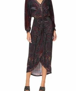 Camilla EBoutique (EU) TWIST FRONT DRESS THE SMOKING LOUNGE