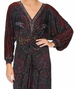 Camilla EBoutique (EU) TWIST FRONT DRESS THE SMOKING LOUNGE