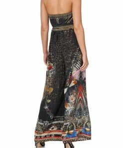 Camilla EBoutique (US) TIE WAIST STRAPLESS JUMPSUIT TREASURE CHASER