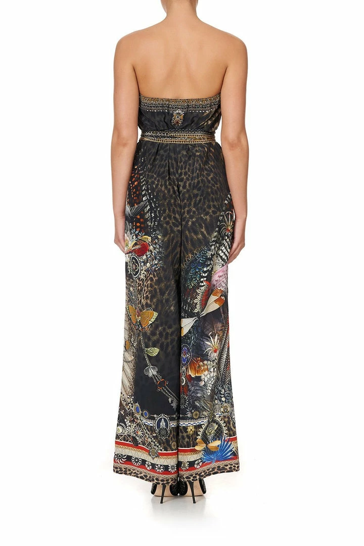 Camilla EBoutique (US) TIE WAIST STRAPLESS JUMPSUIT TREASURE CHASER