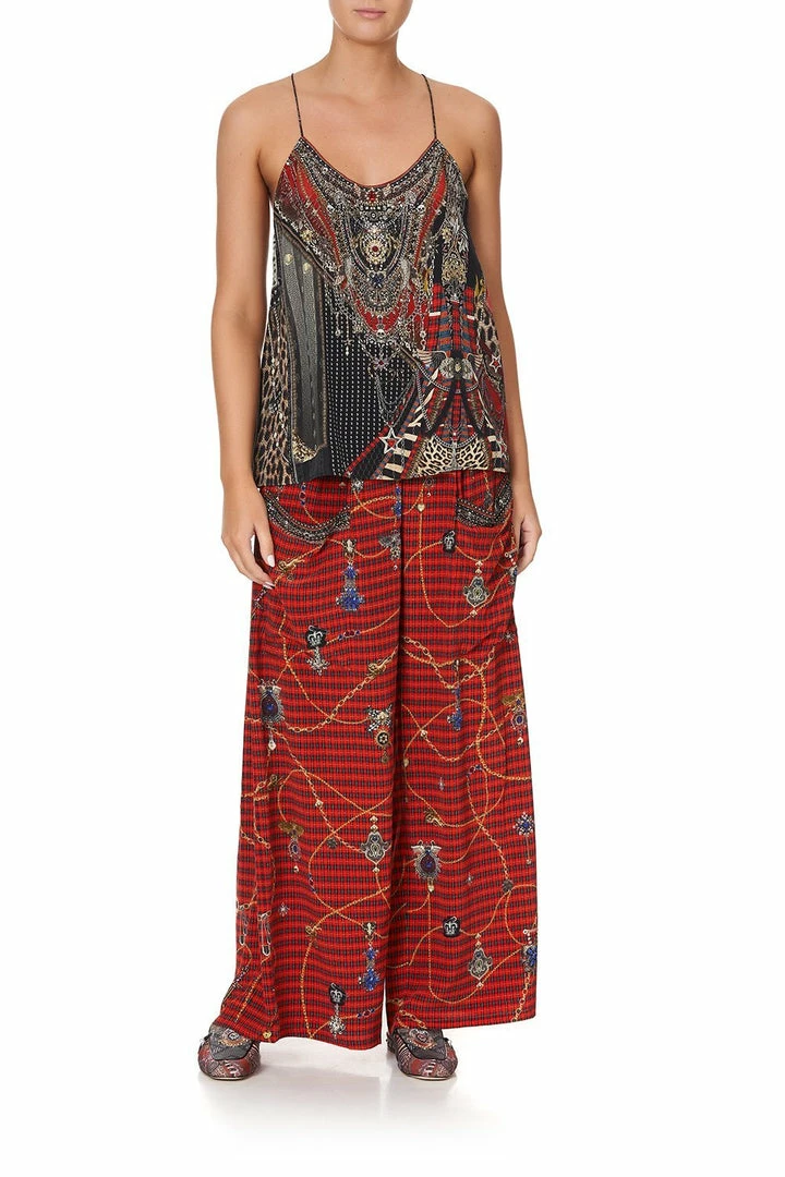 Camilla EBoutique (US) T BACK SHOESTRING TOP LONDON CALLING Sale Clothing