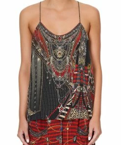 Camilla EBoutique (US) T BACK SHOESTRING TOP LONDON CALLING Sale Clothing