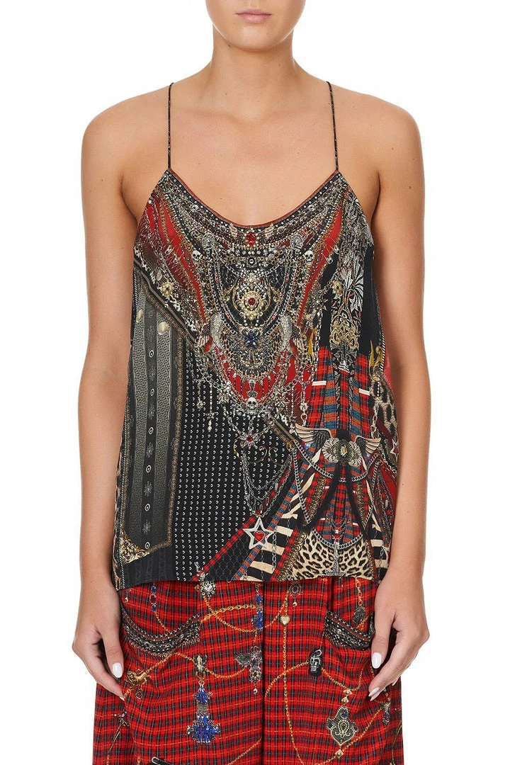 Camilla EBoutique (US) T BACK SHOESTRING TOP LONDON CALLING Sale Clothing