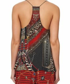 Camilla EBoutique (US) T BACK SHOESTRING TOP LONDON CALLING Sale Clothing