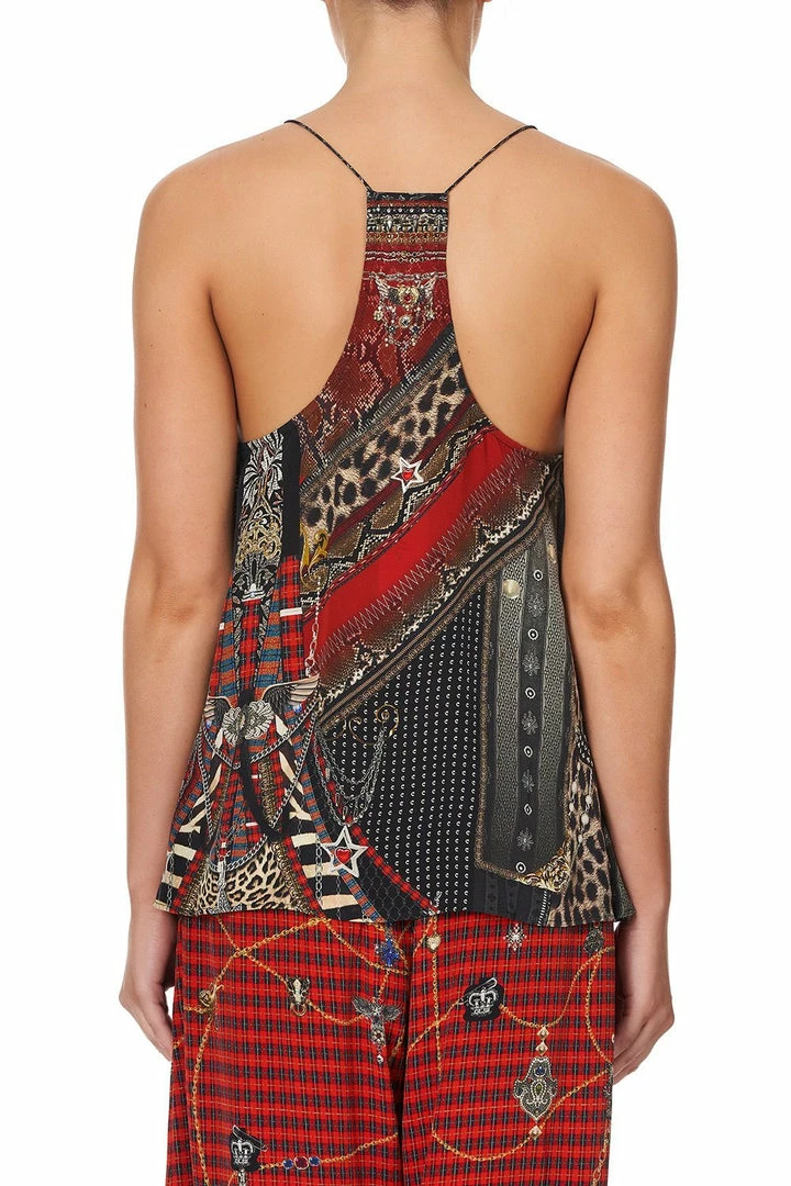 Camilla EBoutique (US) T BACK SHOESTRING TOP LONDON CALLING Sale Clothing