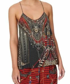 Camilla EBoutique (US) T BACK SHOESTRING TOP LONDON CALLING Sale Clothing